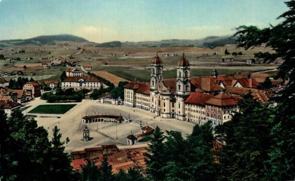 Einsiedeln, Kloster Vorderseite