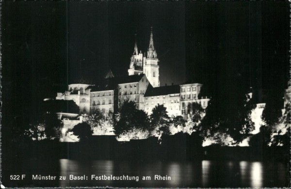 Münster zu Basel Vorderseite