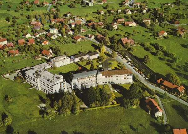 Flugaufnahme, Spital Grabs Vorderseite