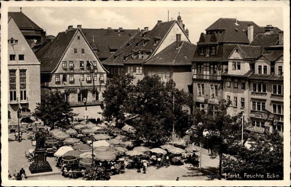 Jena, Markt, Feuchte Ecke Vorderseite