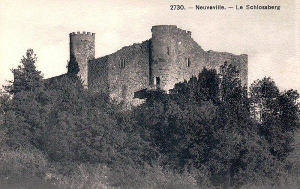 Neuveville, Le Schlossberg Vorderseite