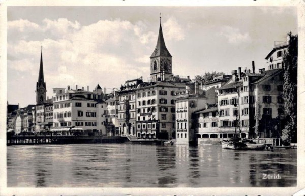 Zürich. 1941 Vorderseite