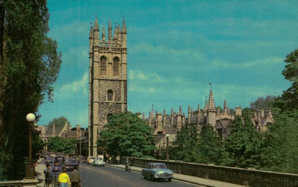 Oxford, Magdalen College and Bridge Vorderseite