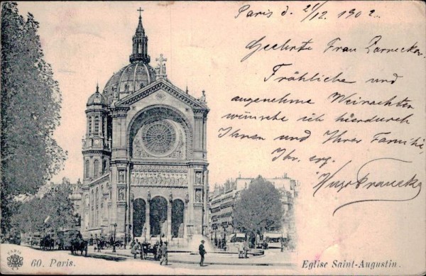St-Augustin (Paris) Vorderseite