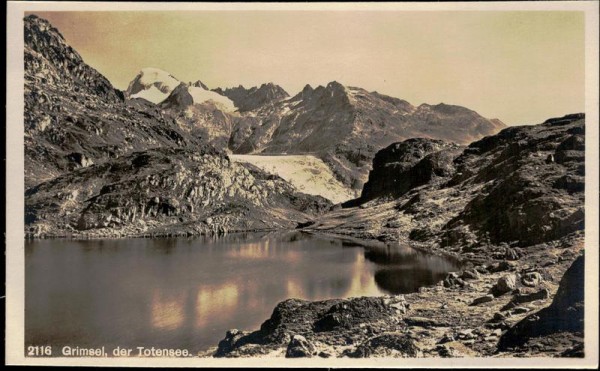 Grimselpass - Totensee Vorderseite