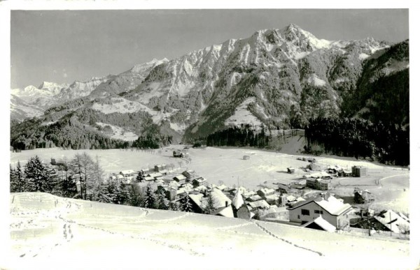 Leysin - Village et le Chamossaire Vorderseite