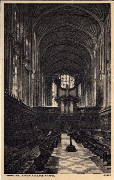 Cambridge King’s College Chapel Vorderseite