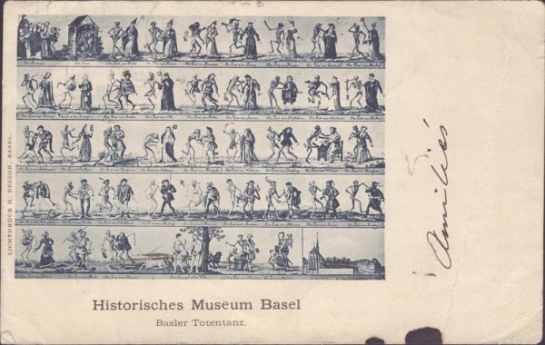 Basel, Basler Totentanz Vorderseite