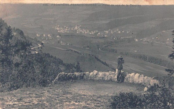 Frontière-Franco-Suisse - Point de vue de la Caroline Vorderseite