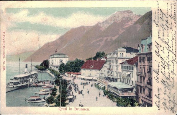 Quai in Brunnen Vorderseite