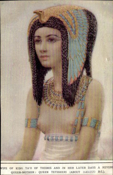 Wife of King Ta'O oft Thebes, Ägypten Vorderseite