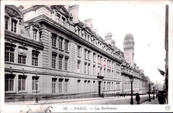 Paris, La Sorbonne Vorderseite