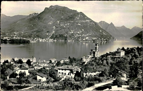 Lugano - Paradiso col Monte Brè Vorderseite