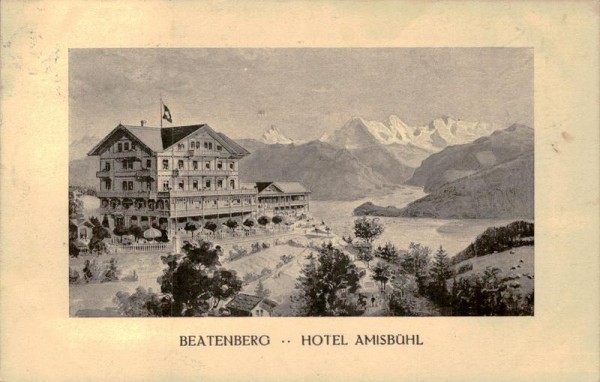Beatenberg, Hotel Amisbühl Vorderseite