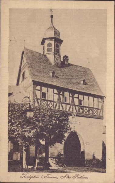 Königstein i. Taunus, Altes Rathaus Vorderseite