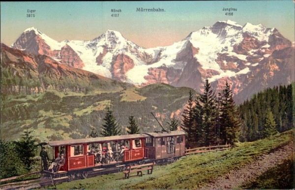 Mürrenbahn Vorderseite