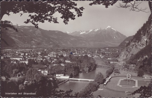 Interlaken mit Strandbad