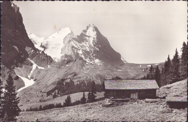 Am Weg nach der grossen Scheidegg