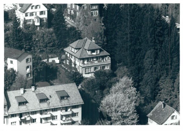 St. Gallen, Luftaufnahme Vorderseite