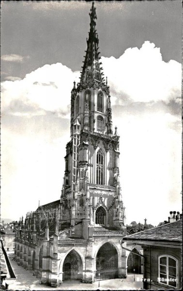 Bern. Münster Vorderseite