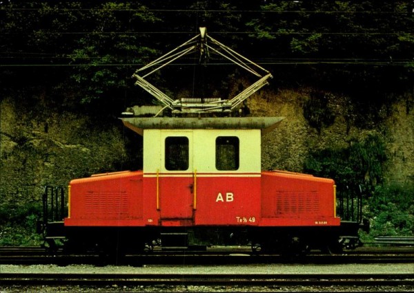 Appenzeller Bahn, Bahndienst-Traktor Vorderseite