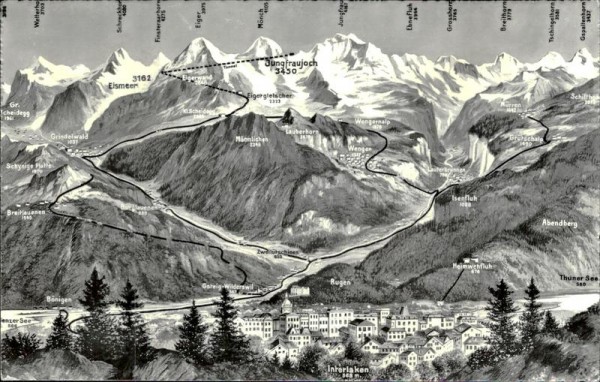 Bern,  Berner Oberland Vorderseite