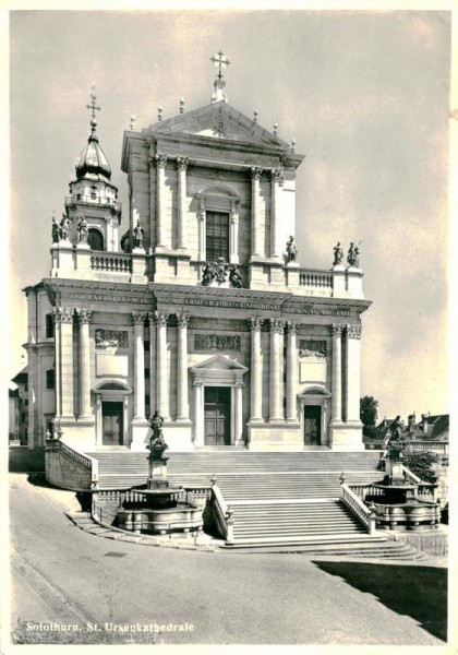 Solothurn, St.Ursenkathedrale Vorderseite