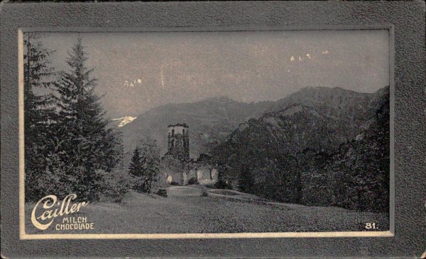 Burgruine Hohenrätien, Cailler Vorderseite