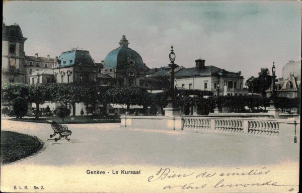Genève - Le Kursaal Vorderseite