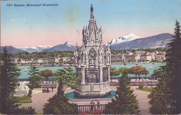 Genève, Monument Brunswick