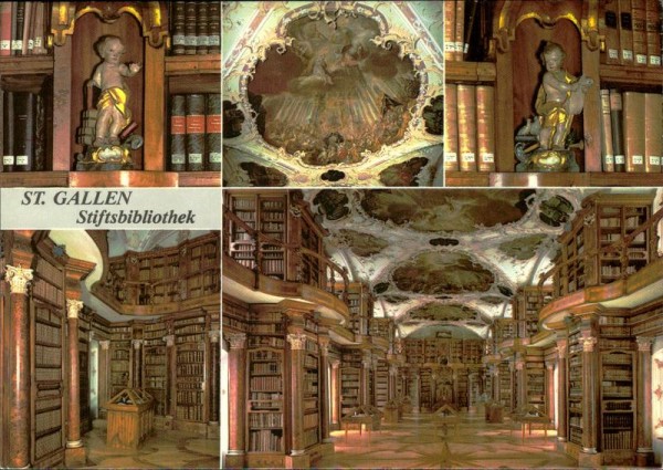 St. Gallen/Stiftsbibliothek Vorderseite