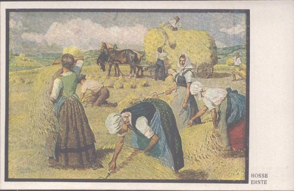 Hosse, Ernte Vorderseite