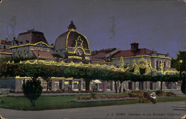 Genève - Le Kursaal Illuminé Vorderseite
