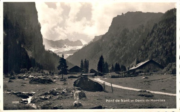 Pont de Nant et Dent de Morcles Vorderseite