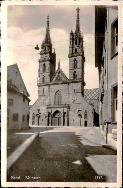 Basler Münster Vorderseite