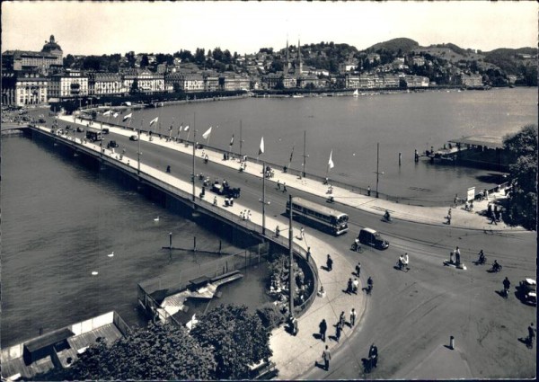 Luzern - Seebrücke Vorderseite