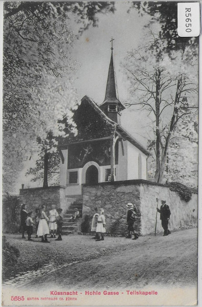 Küssnacht - Hohle Gasse - Tellskapelle animee 