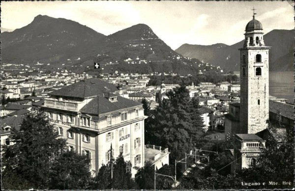 Lugano, Hotel Adler Vorderseite