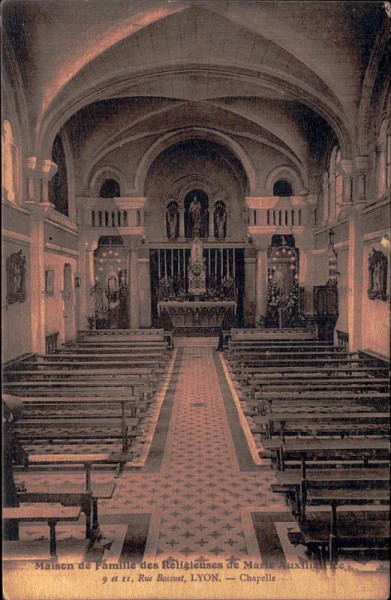 Lyon, Maison de Famille des Religieuses de Marie Auxiliatrice Vorderseite
