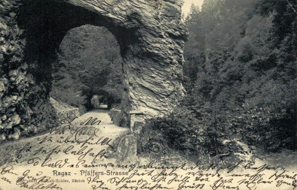 Ragaz - Pfäfers-Strasse Vorderseite