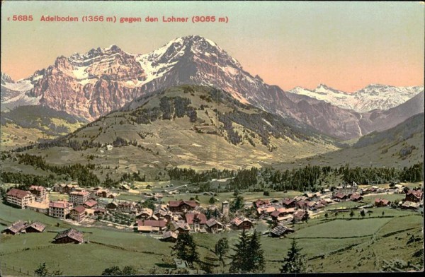 Adelboden gegen den Lohner Vorderseite