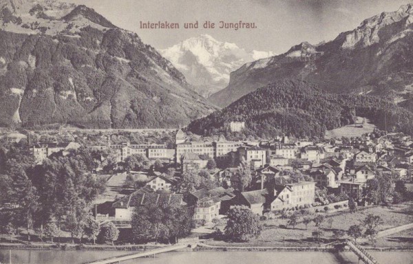 Interlaken und die Jungfrau