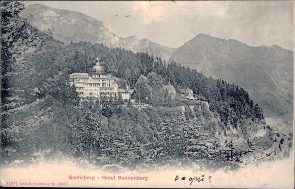 Seelisberg - Hotel Sonnenberg Vorderseite
