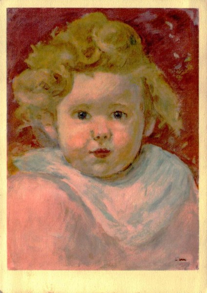 Louis de Meuron, Kinderbildnis Vorderseite