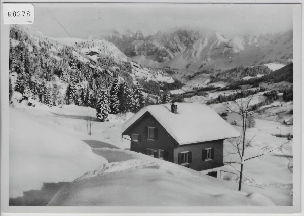 Chalet Bergruh - Ennetbühl im Winter en hiver