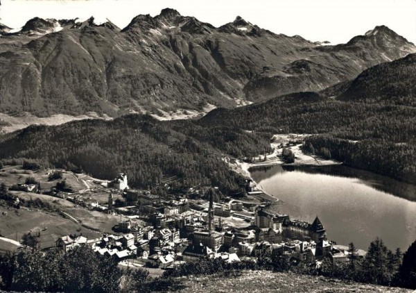St. Moritz mit Languardkette Vorderseite