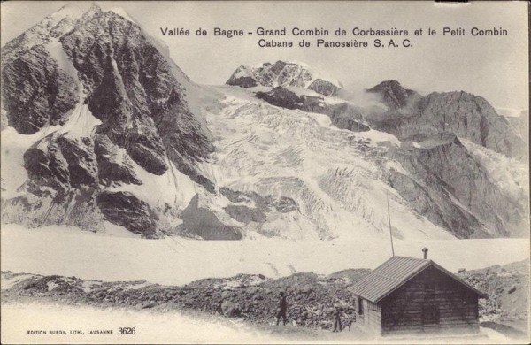 Vallée de Bagne, Grand Combin de Corbassière Vorderseite