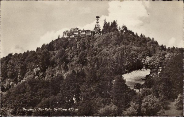 Berghaus Uto-Kulm Uetliberg (873 m) Vorderseite