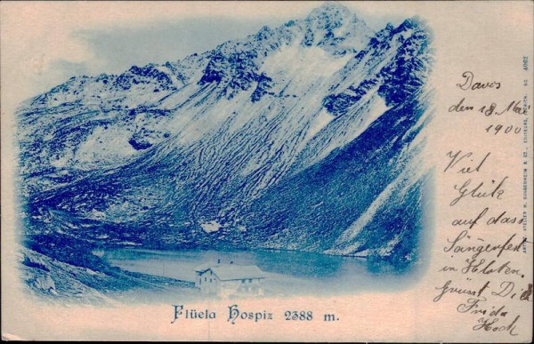 Flüelapass (2388 m) Vorderseite