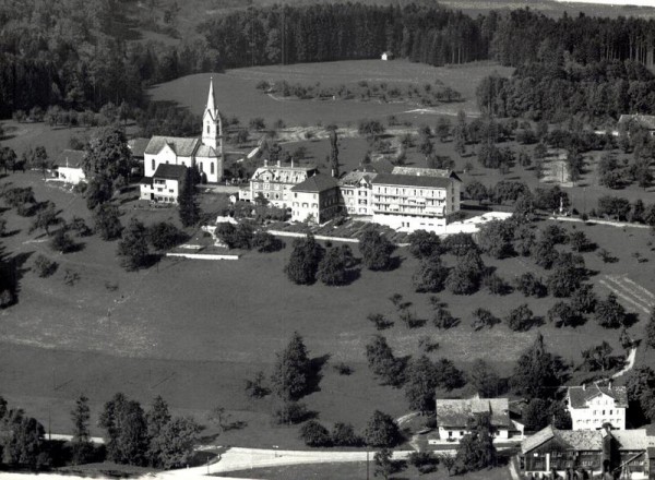 Kurhaus - Marienburg, St.Pelagiberg TG - Flugaufnahmen Vorderseite